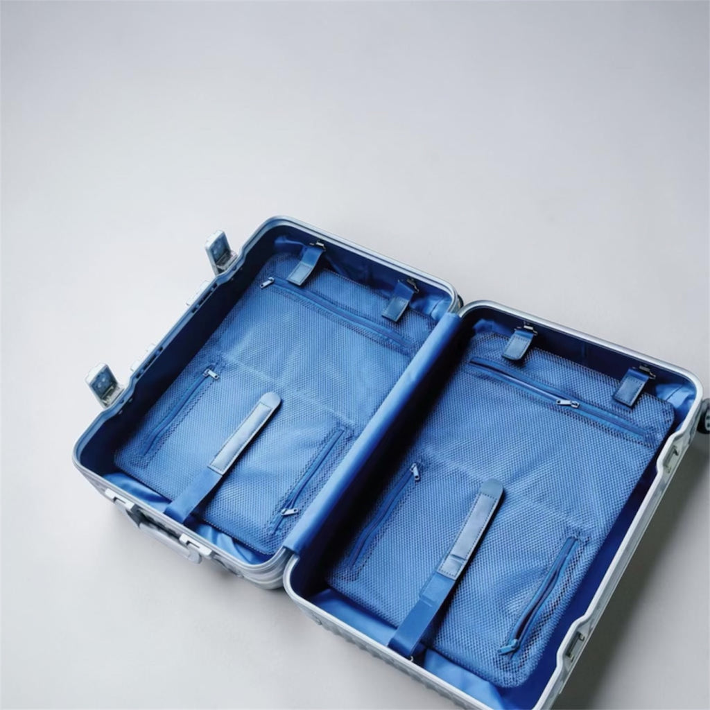 MNL Classic Initial Customizable Aluminum Suitcase