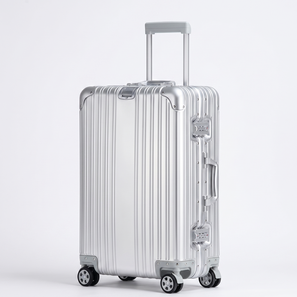 MNL Classic Initial Customizable Aluminum Suitcase