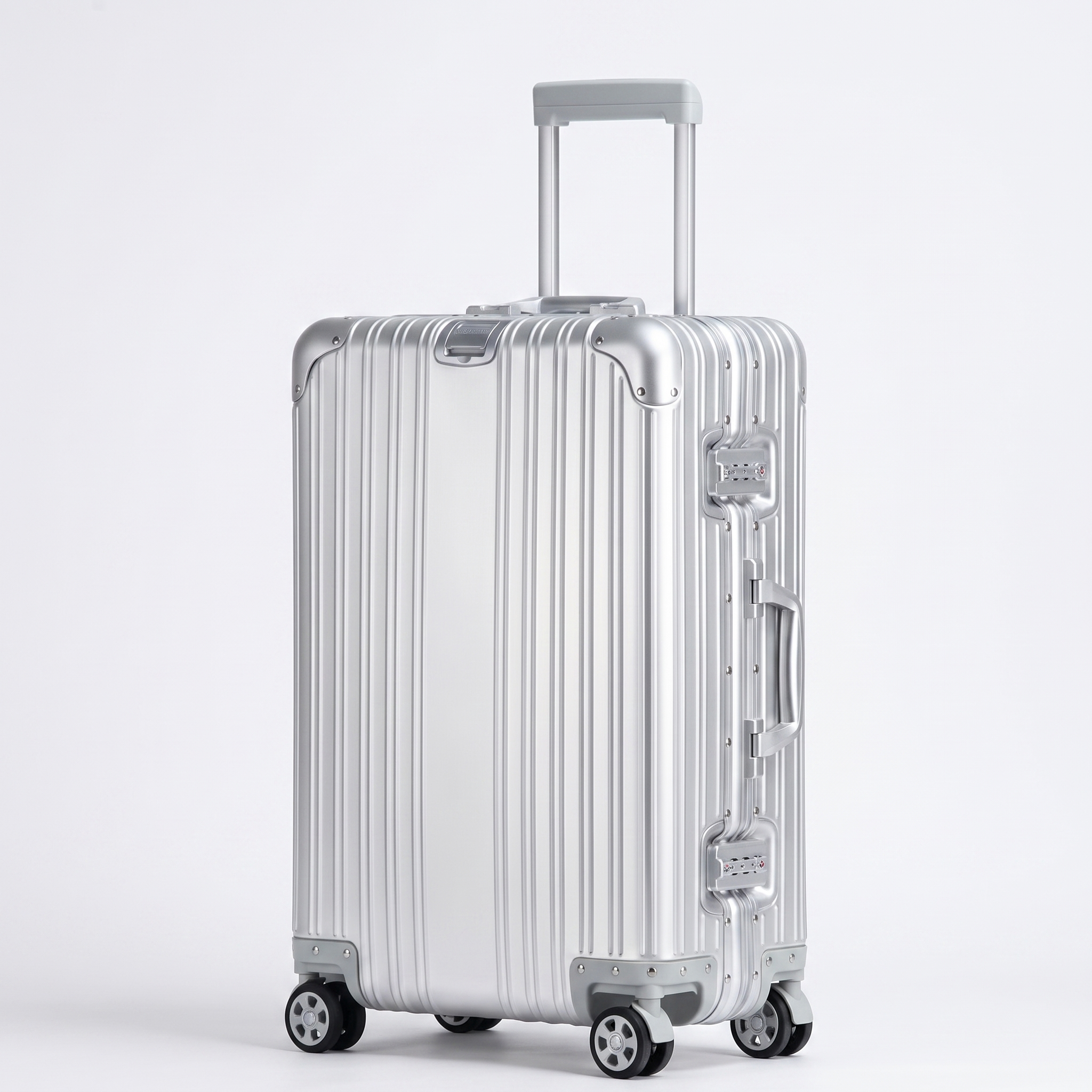 MNL Classic Initial Customizable Aluminum Suitcase