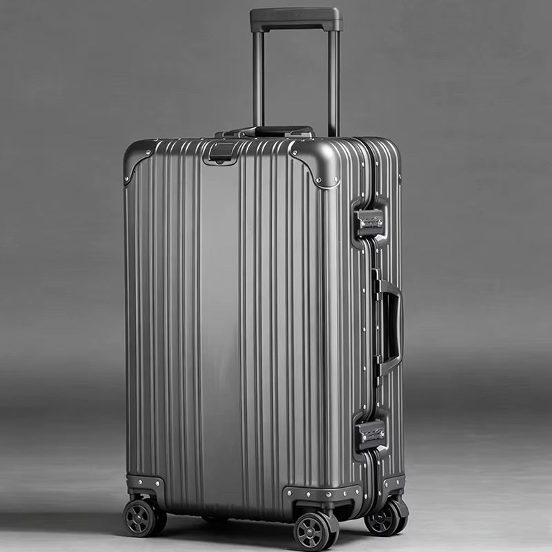 MNL Classic Initial Customizable Aluminum Suitcase
