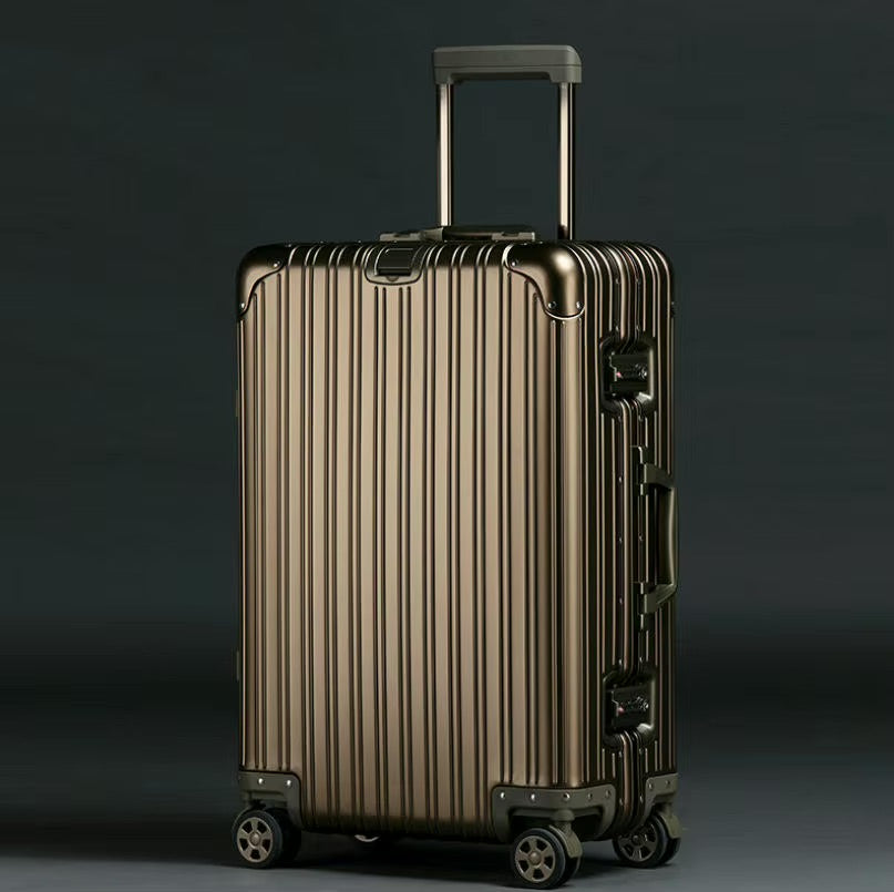 MNL Classic Initial Customizable Aluminum Suitcase