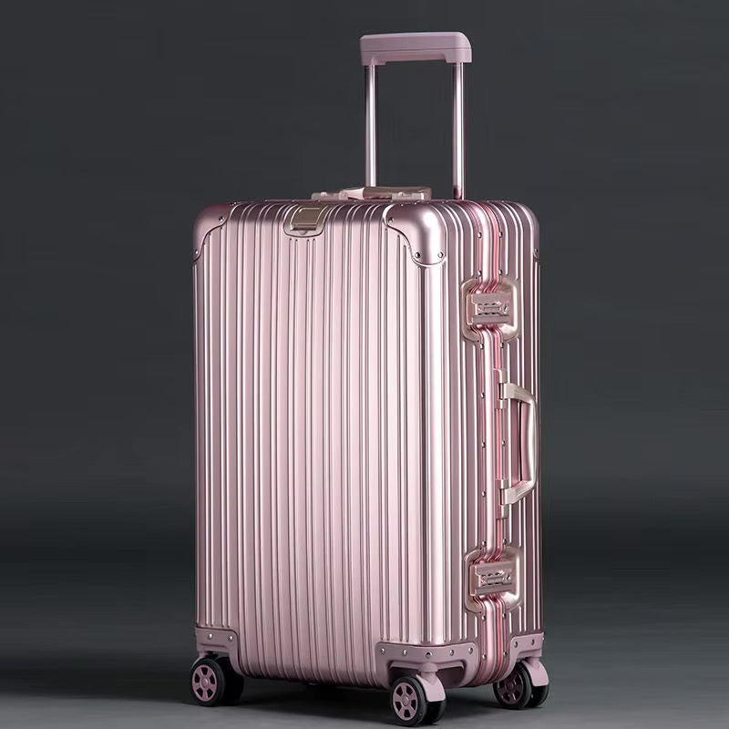 MNL Classic Initial Customizable Aluminum Suitcase