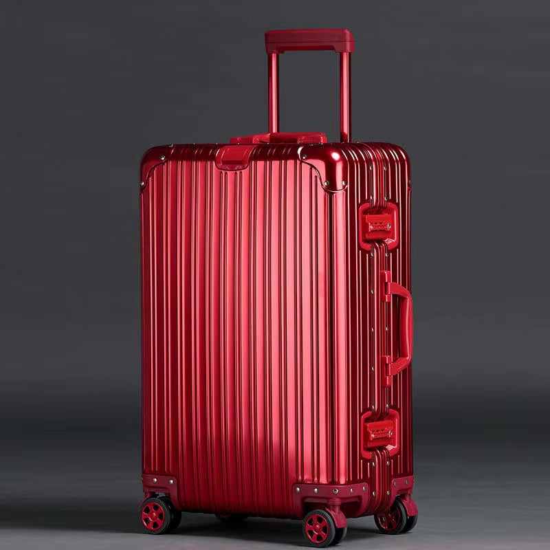 MNL Classic Initial Customizable Aluminum Suitcase